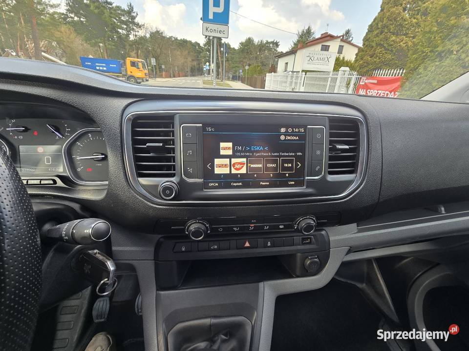 Peugeot Expert 20 bluehdi L3 H1 2017r centralny zamek Józefów