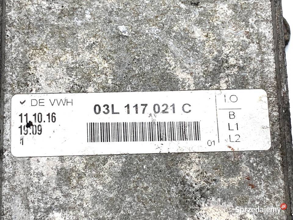 CHŁODNICA OLEJU SKODA FABIA III 03L117021C 14 osobowe
