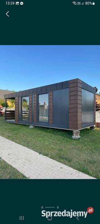 Kontener Pawilon Domek Letniskowy z Tarasem Sprzedaż Kielce