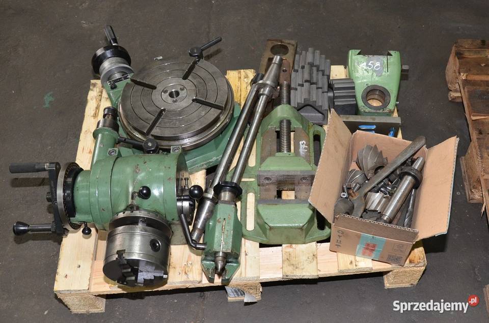 Frezarka Uniwersalna Hermle FW 801 Wyposarzenie Jawor