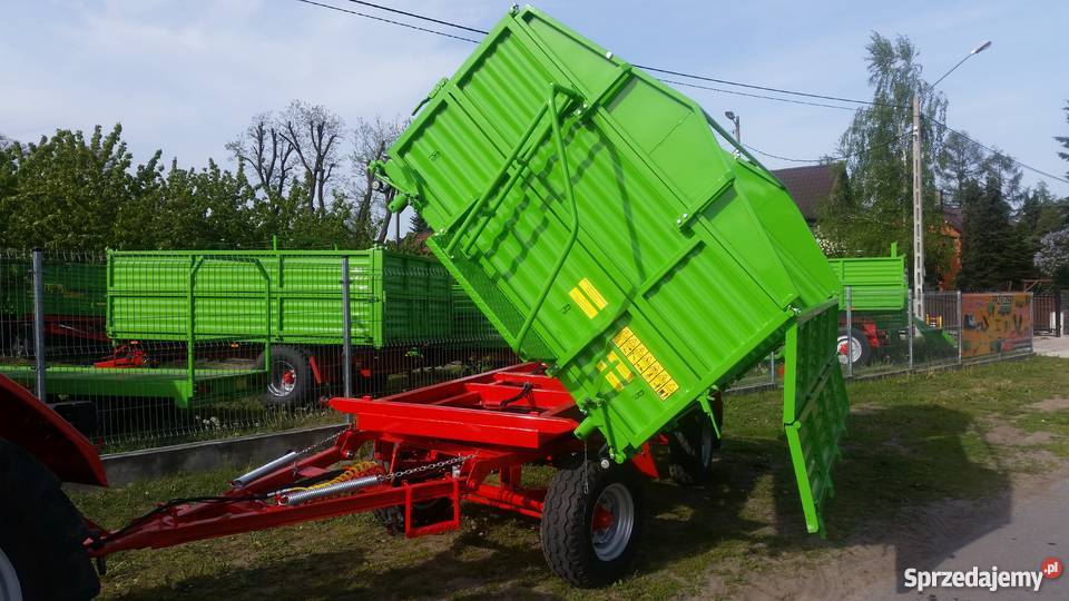 Przyczepa rolnicza dwuosiowa wywrotka 6 ton Warka