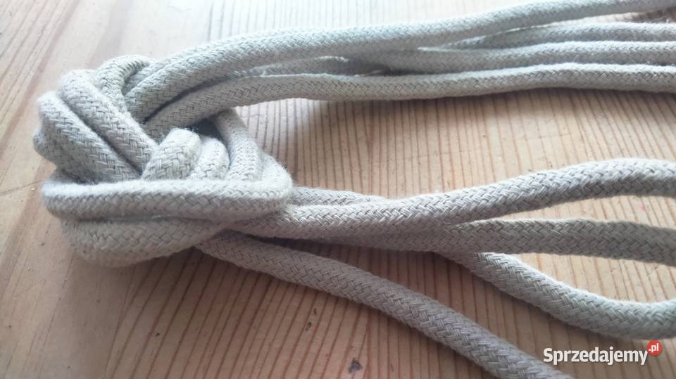 Sznurowadła okrągłe grube długość 90 kolor jasny Akcesoria Ostrów Wielkopolski