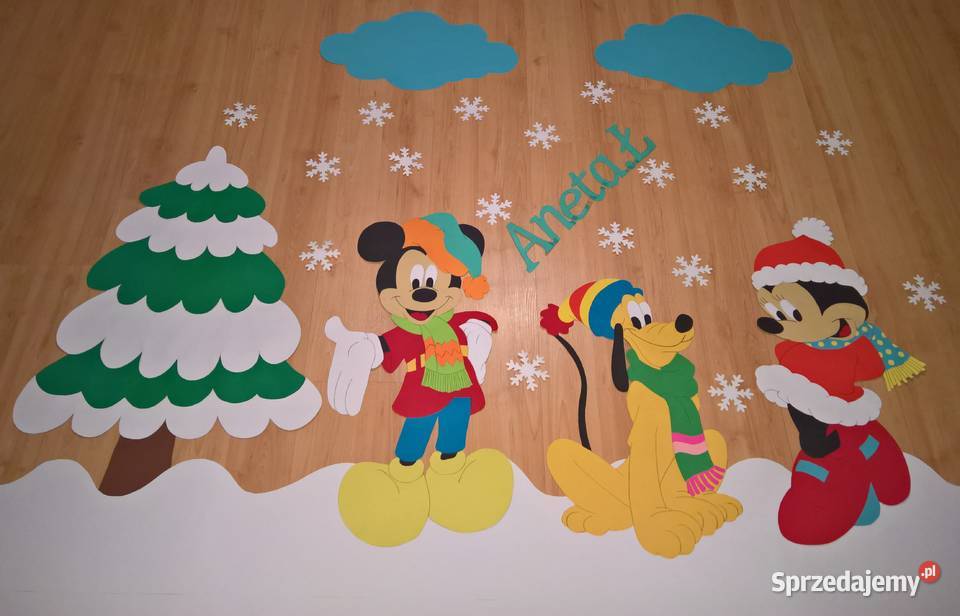 Dekoracje bajkowe z brystolu dowolna bajka Garwolin