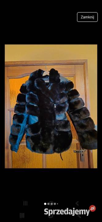 Nowa kurtka L futerko i sztuczna skóra