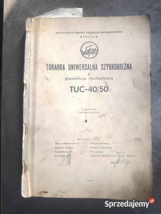Tokarka uniwersalna TUC4050