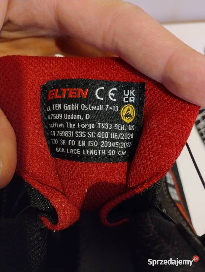 Buty robocze Elten BOA 44 kujawsko-pomorskie Brodnica