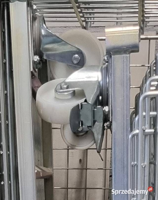 Wózek siatkowy ocynkowany zamykany koła z Warszawa sprzedam