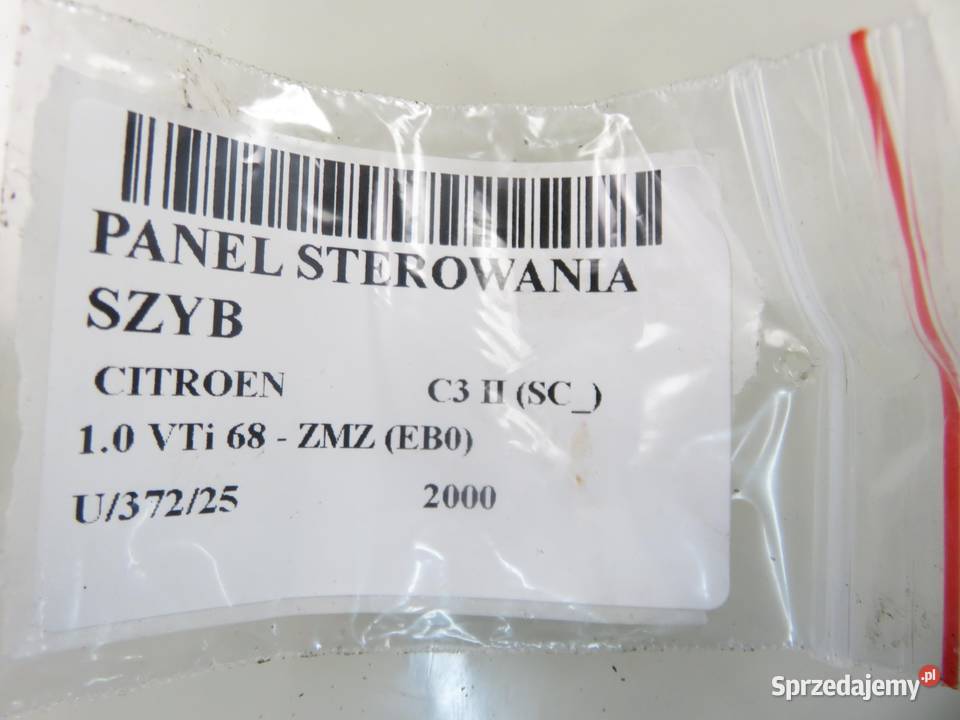 PANEL SZYB CITROEN C3 II SC 96652236XT Panele sterowania, przełączniki małopolskie