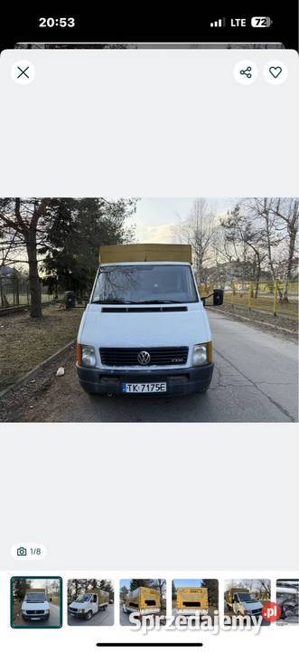 Vw Crafter 25 Tdi 109 Koni Plandeka Burty 109KM Kielce