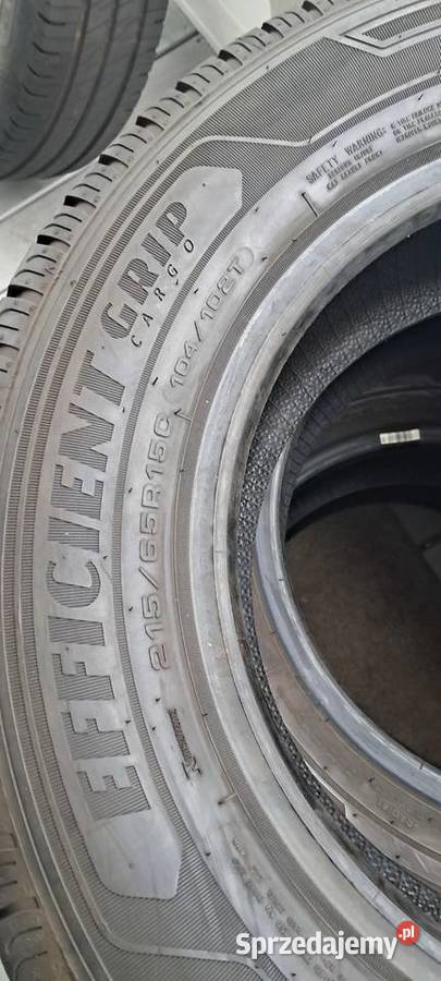 Opony letnie bus cargo Goodyear 215 65 15c cargo Świebodzice
