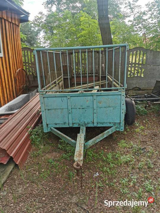 Przyczepa jednoosiowa