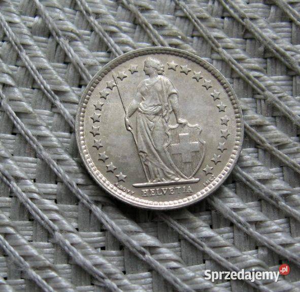 Szwajcaria 12 Franka 1964r SREBRO Ładna Numizmatyka Kalisz sprzedam