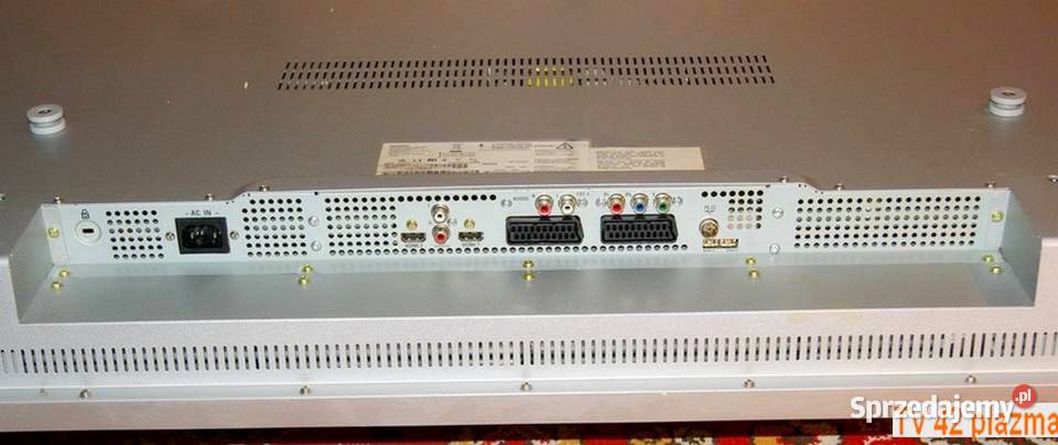 tv Philips Plazma 42 cale HD ready Buczek