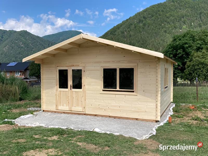 DOMEK Z BALI VENTA 6x6 ŚWIERK 44mm LETNISKOWY Parzymiechy