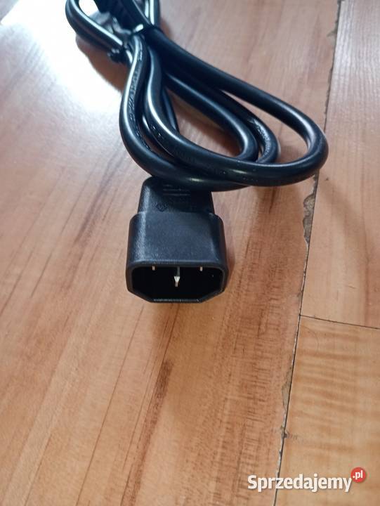 kabel przedłużacz zasilacz PC i inne czarny zachodniopomorskie sprzedam