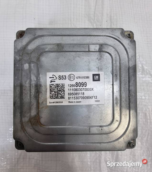KOMPUTER STEROWNIK SILNIKA OPEL CORSA E 14