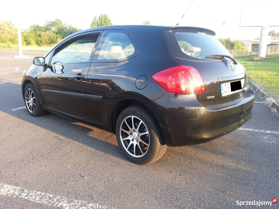 Toyota Auris 2007 16 VVTi SOL 3 drzwiowa zachodniopomorskie Szczecin