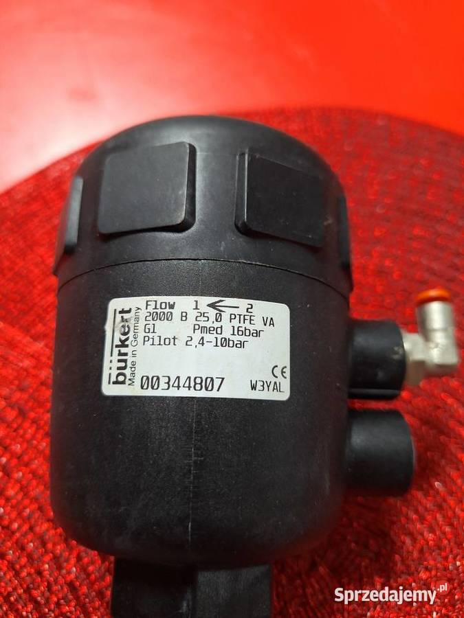 BURKERT 00344656 Zawór skośny 22way angle seat