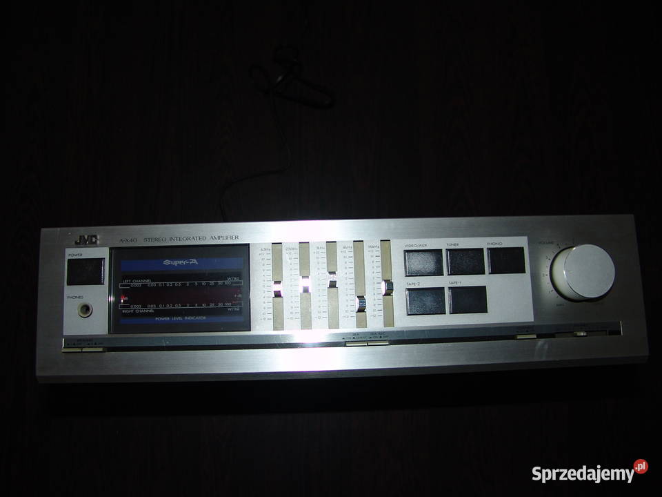 JVC AX40 equalizer Wzmacniacze i pokrewne