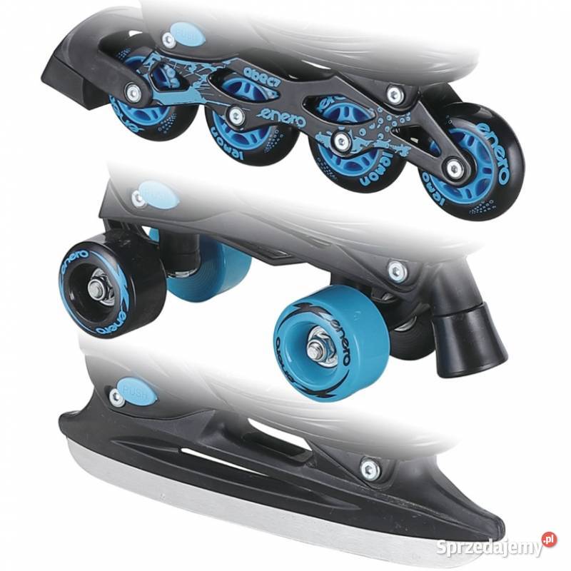 ROLKI WROTKI ŁYŻWY 3W1 ROZMIAR 3437 Bielsk Podlaski sprzedam