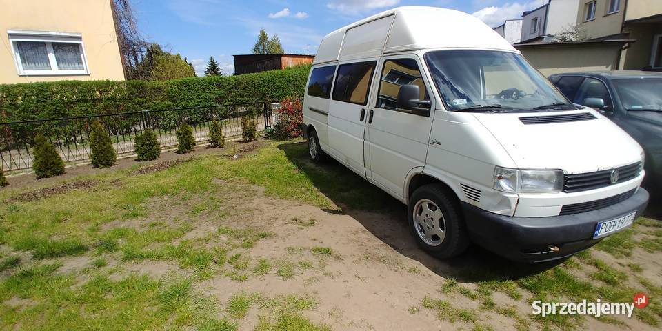 Sprzedam VW T4 25TDI Wysoki 9 osobwy Klima wspomaganie kierownicy Oborniki sprzedam