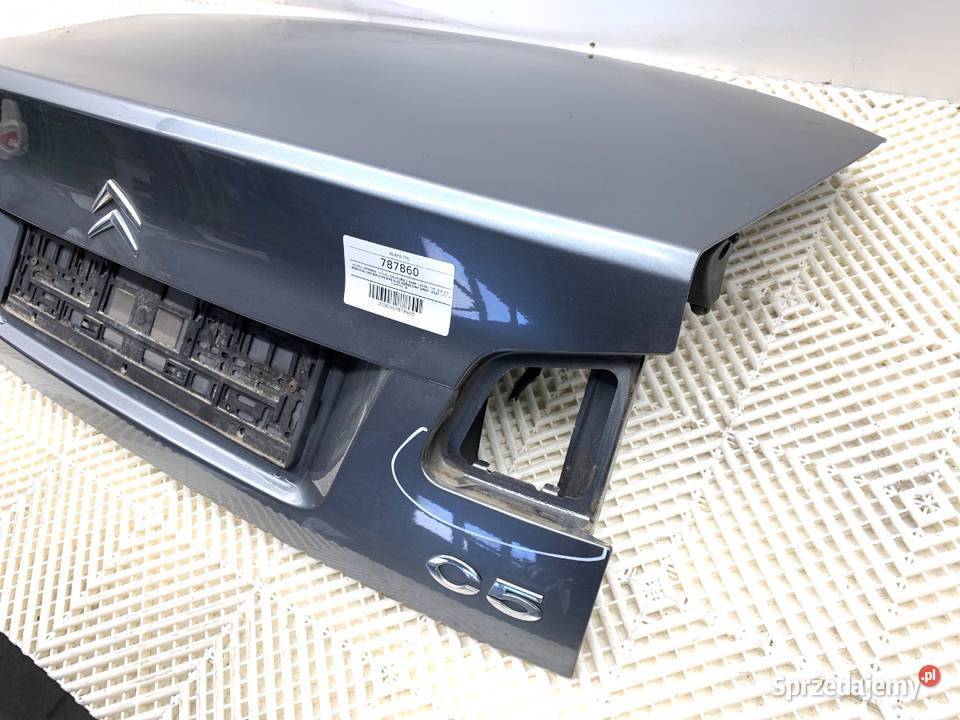 KLAPA TYŁ CITROEN C5 III SedanLimuzyna LAKIER Klapy bagażnika Karoseria sprzedam