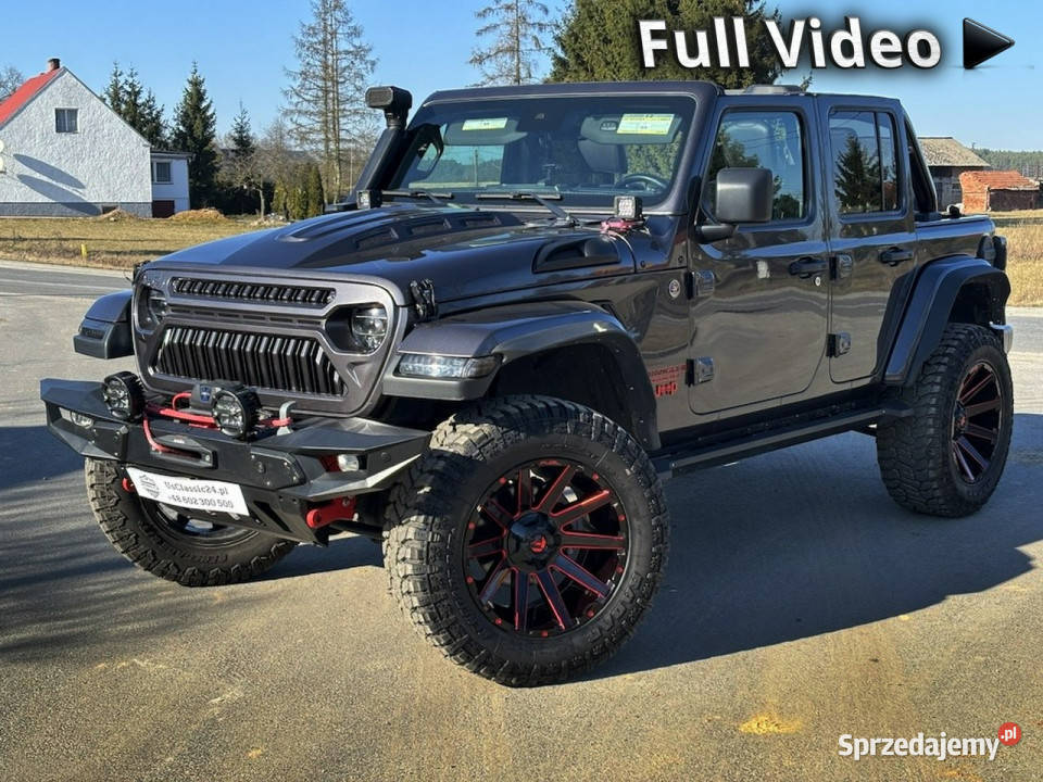 Jeep Wrangler Jeep Wrangler Unlimited Sahara komputer pokładowy lubuskie Sulechów sprzedam