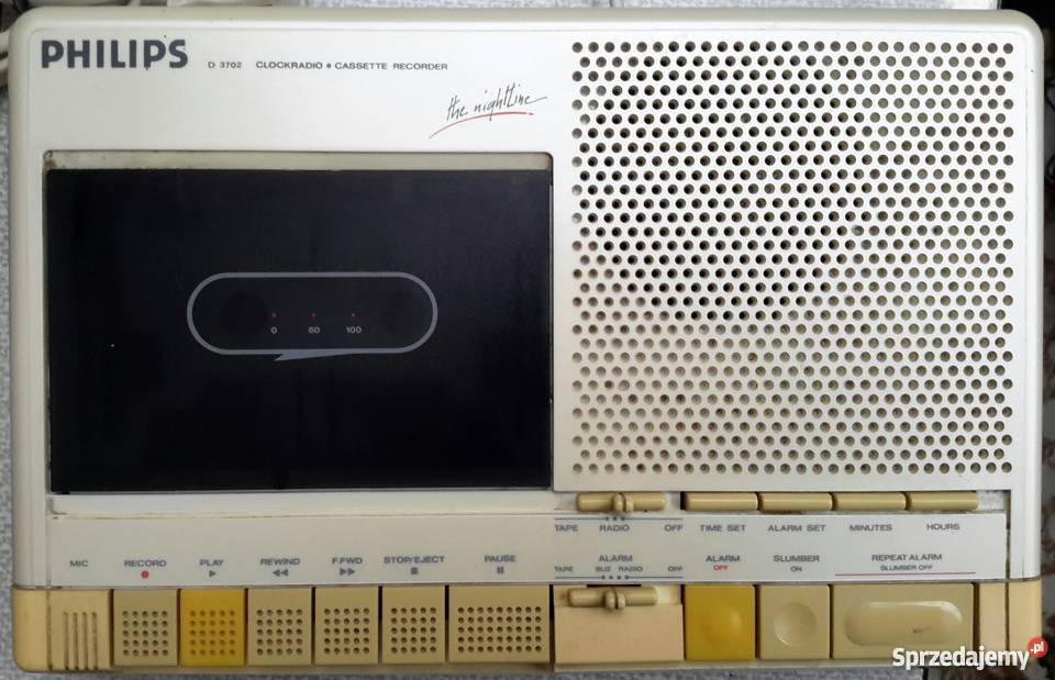 Radio magnetofon Philips D3702 /00 prawie jak RB3200 vintage
