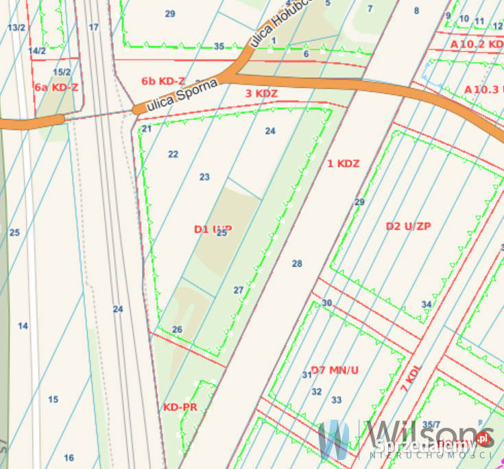 Grunt Warszawa Sporna 27219 metrów