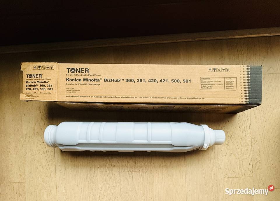 Konica Minolta TN511 czarny toner oryginalny śląskie Tychy