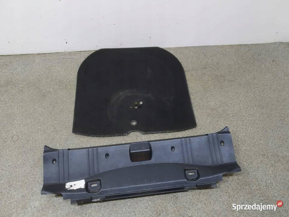 PODŁOGA BAGAŻNIKA WYKŁADZINA OSŁONA PASA TYŁ E63