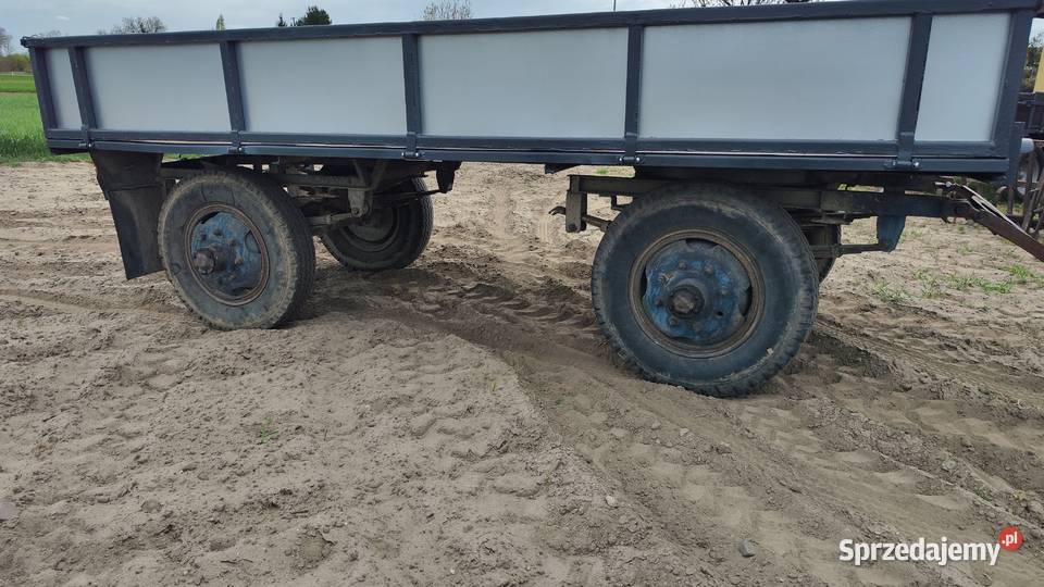 Przyczepa rolnicza sztywna burty ocynk