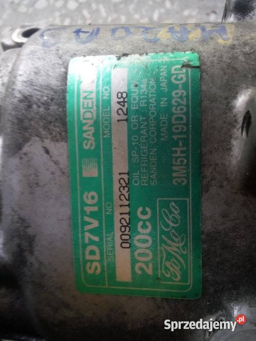 Sprężarka kompresor klimatyzacji 16 citd mazda 3 Wola Jachowa