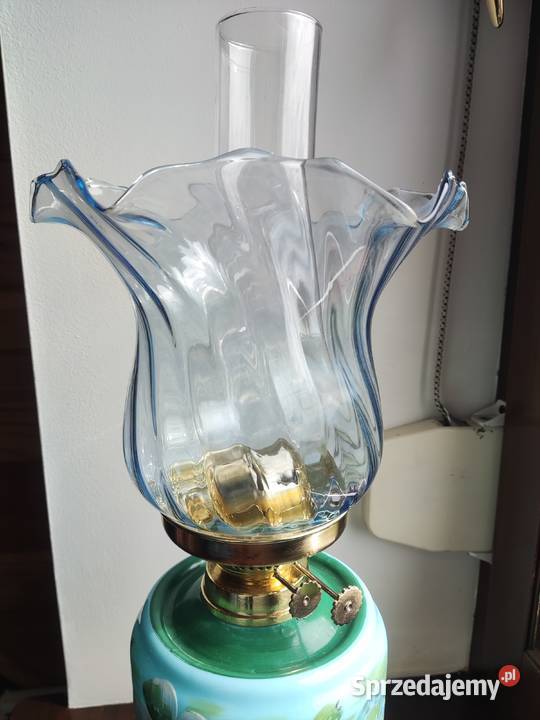 Angielska wiktoriańska lampa naftowa 882 Kraków