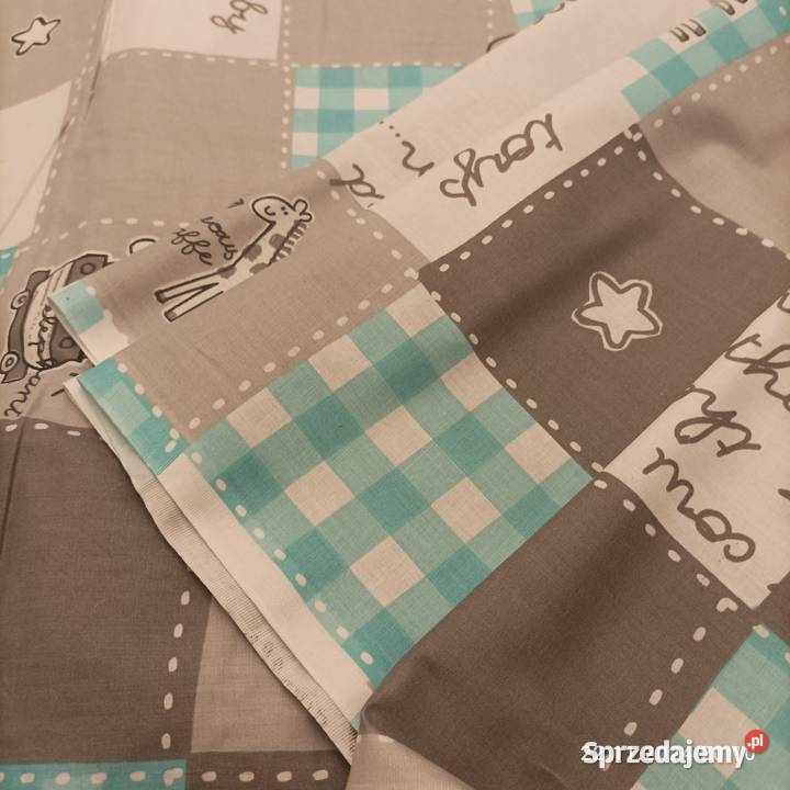 Materiał Tkanina Bawełna 17m x 16m małopolskie Kraków