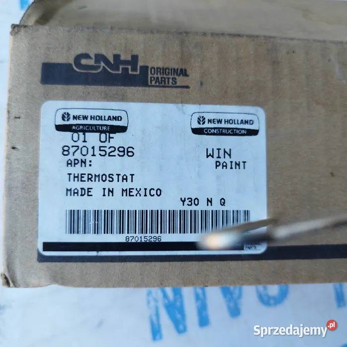 Cnh case holland termostat 87015296 Pozostałe łódzkie Łowicz