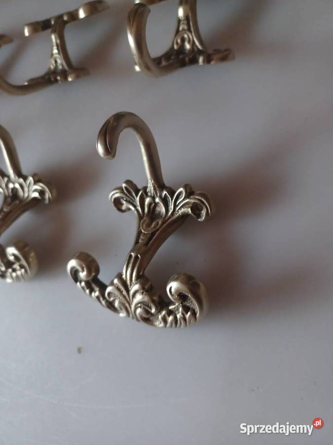 Mosiężny wieszak Poznań
