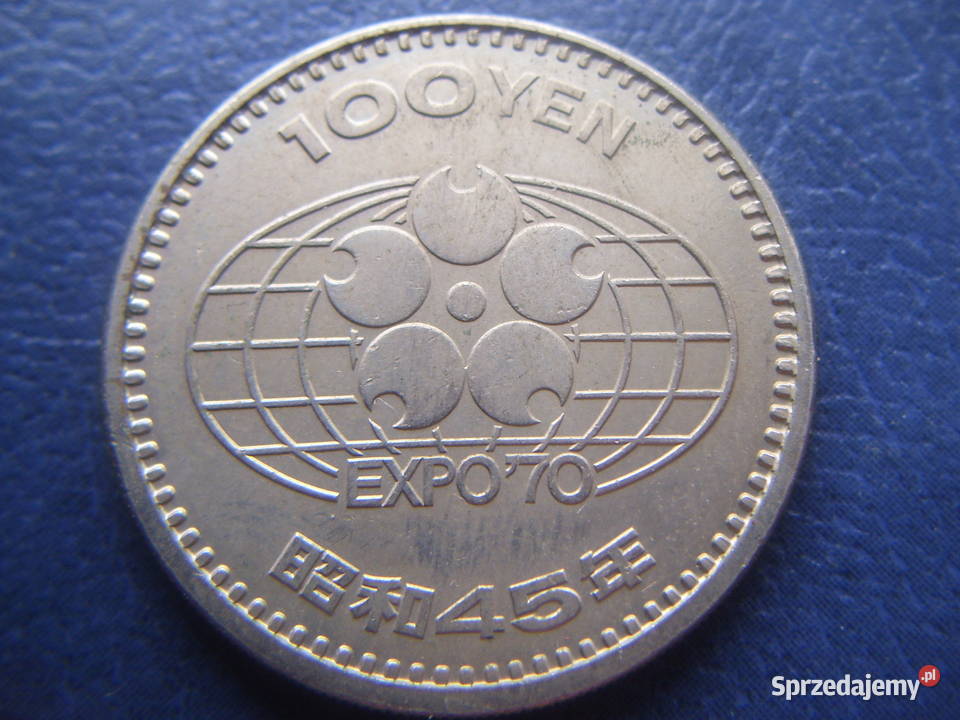 Stare monety 100 jen 1970 Japonia