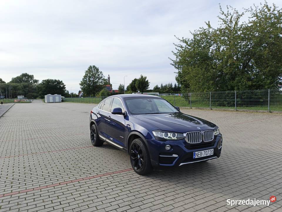 BMW X4 20d 190 Anglik Zarej Niski przebieg LADNA diesel Elbląg