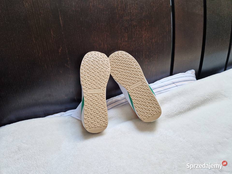 Nowe białe damskie buty sportowe sneakersy Tommy skóra małopolskie