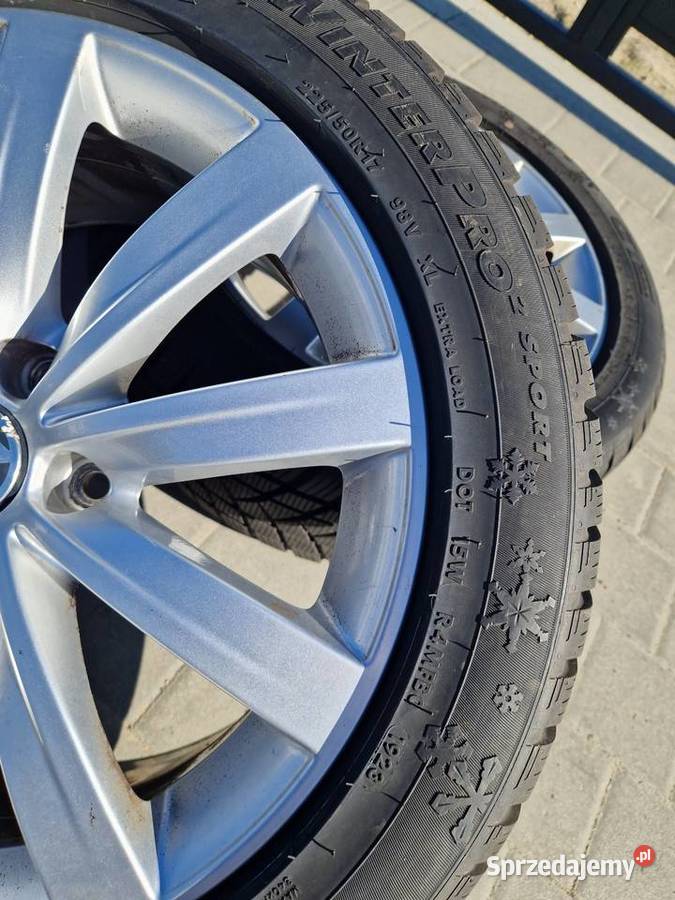Koła zimowe vw 225 50 17 alufelgi VW Volkswagen Starogard Gdański