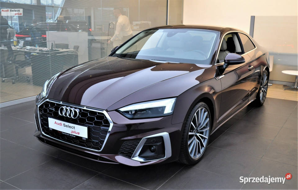 Audi A5 40 TFSI 204 Quattro SLine Stronic BO elektrochrom. lusterka boczne świętokrzyskie Kielce