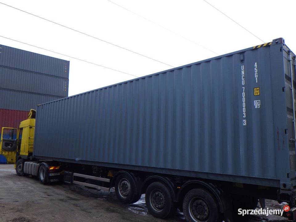 Kontenery morskiemagazynowe NOWE 40HC SZARE Lublin
