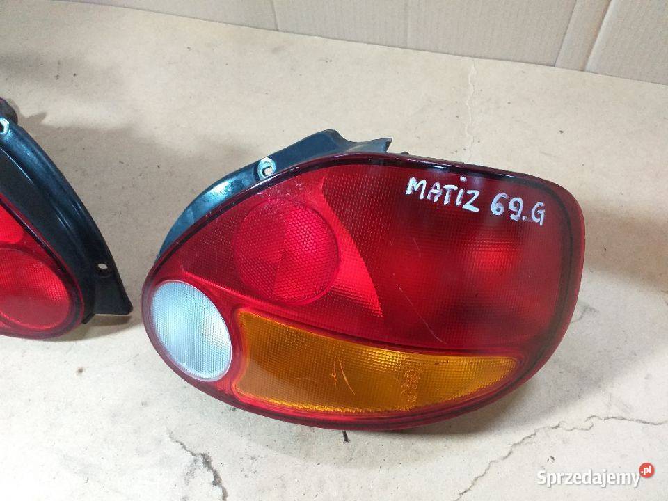 69G Oryginalna Lampa tylna prawa DAEWOO MATIZ Włoszczowa