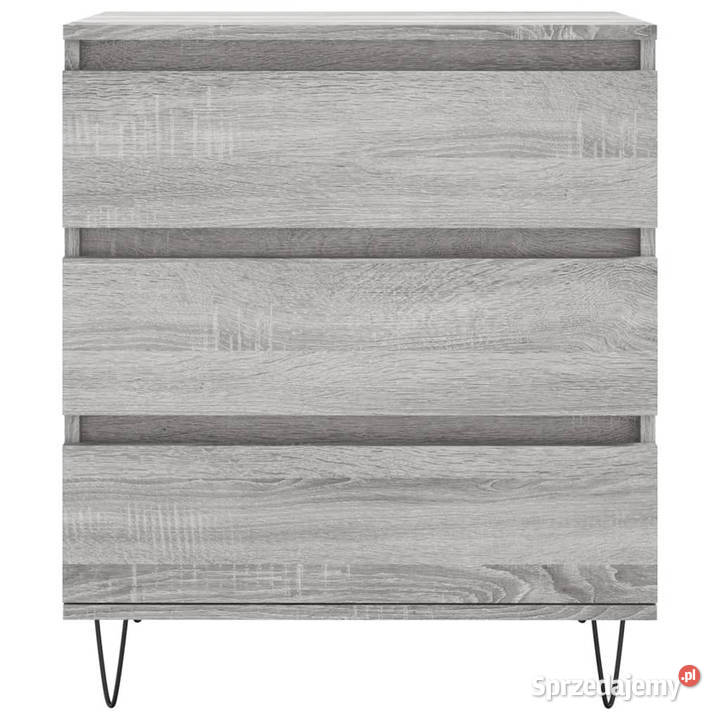 Komoda szary dąb sonoma 60x35x70 materiał Warszawa