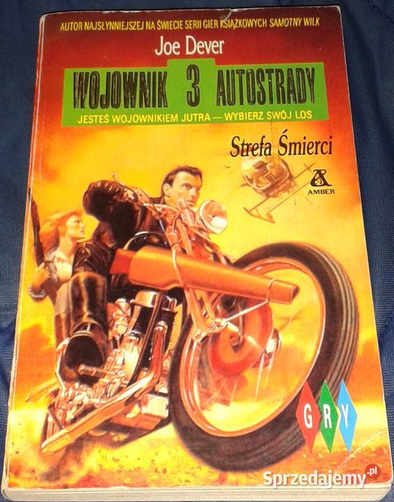 Wojownik autostrady 3 Joe Dever Chełm sprzedam