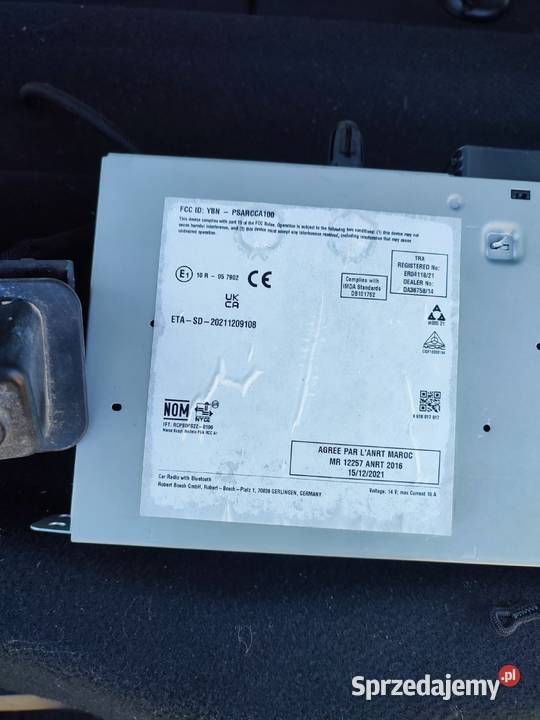 Citroen C3 iii 2023 radio Jasło