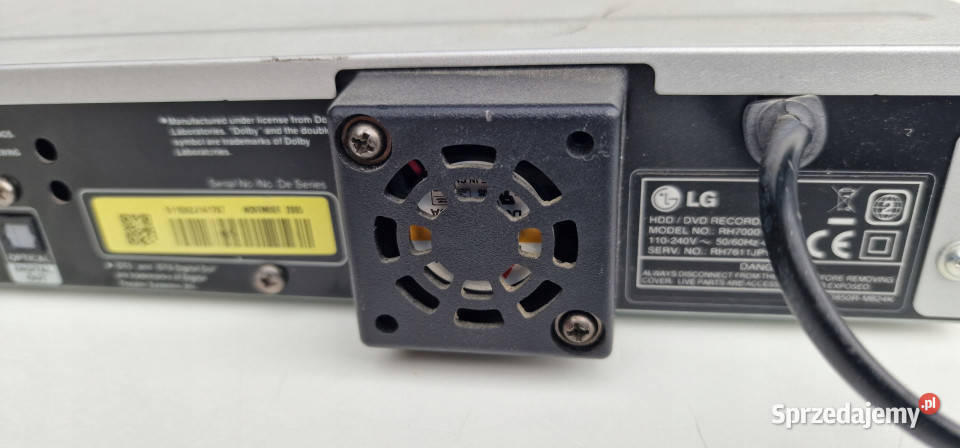LG RH 7000 DVD RH7000 odtwarzacz DVD player Magnetowidy Międzychód sprzedam
