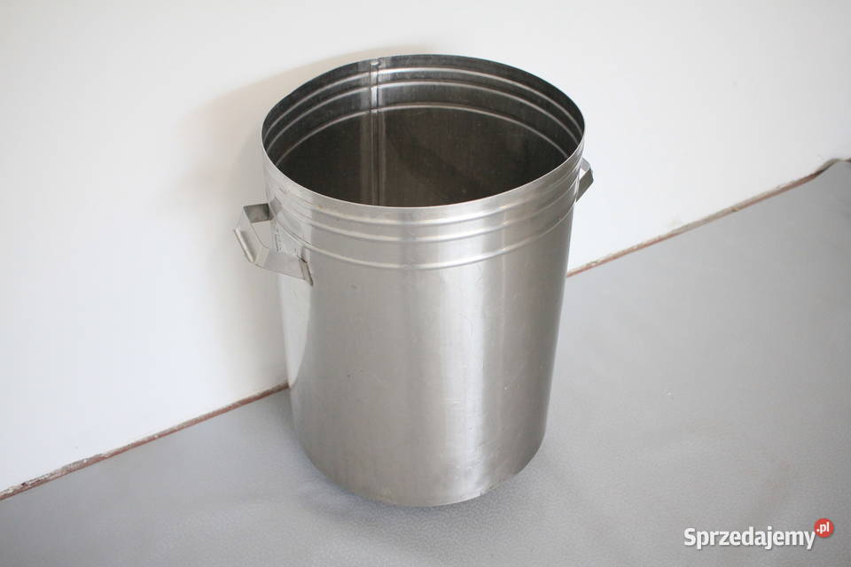 Kosz na odpadkizlewki gastronomiczny na kółkach Pszczyna