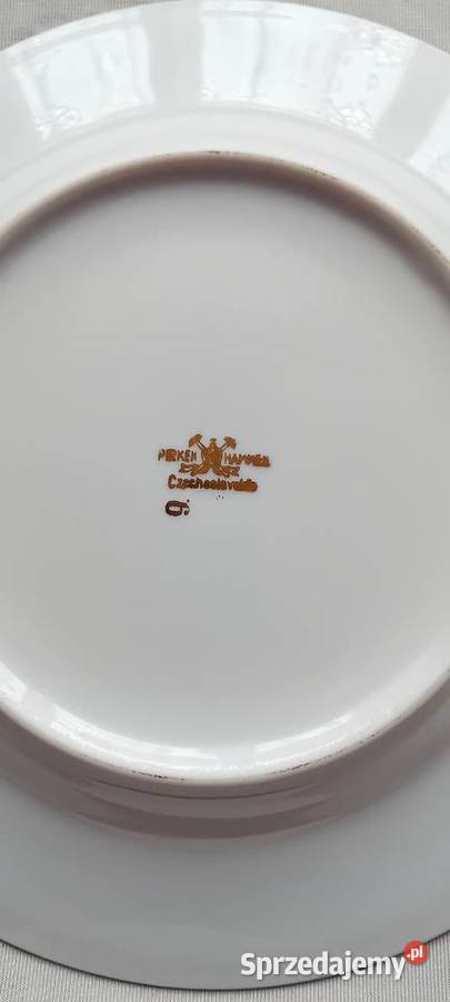 Trio śniadaniowe porcelana Pinkenhammer Koźminek